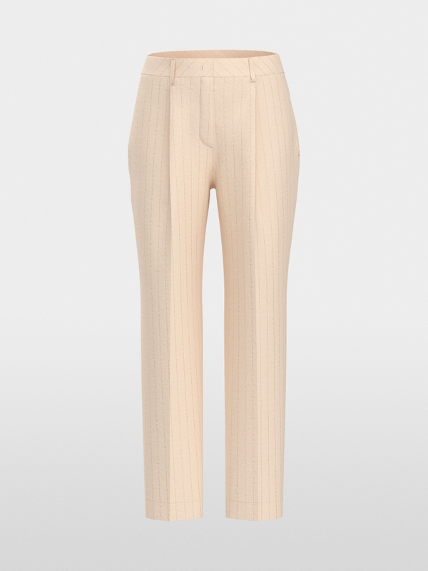 FAQUS pinstripe trousers