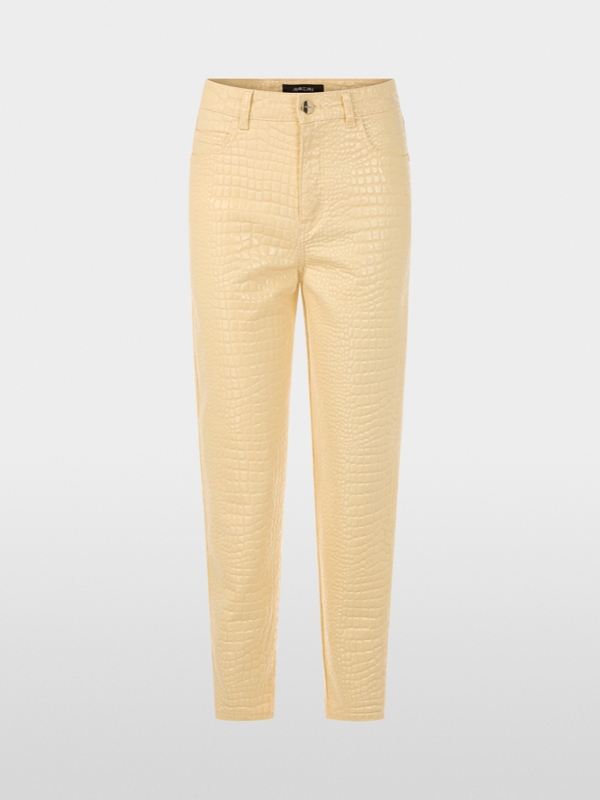 FEURA crocodile effect jeans