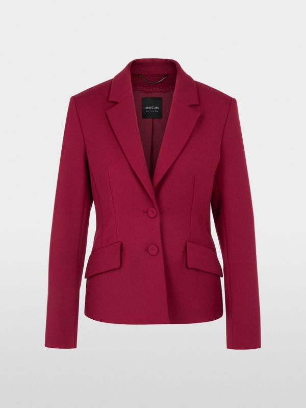 Fitted blazer with lapels