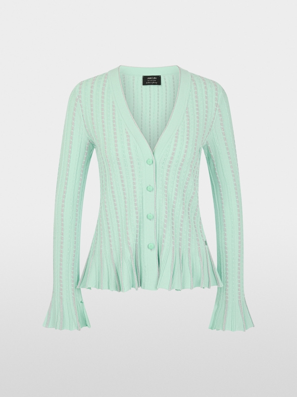 Cardigan en maille tricoté en Allemagne