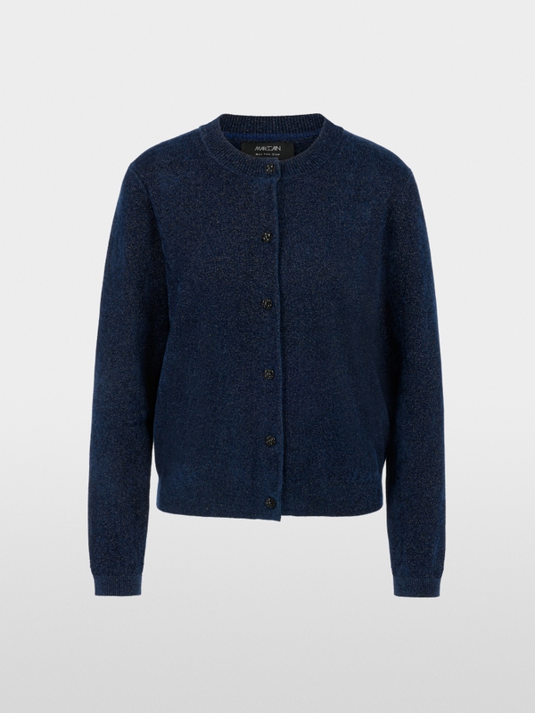 Cardigan with decorative buttons
