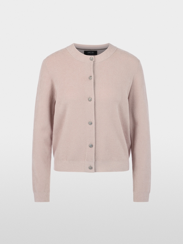 Cardigan with decorative buttons