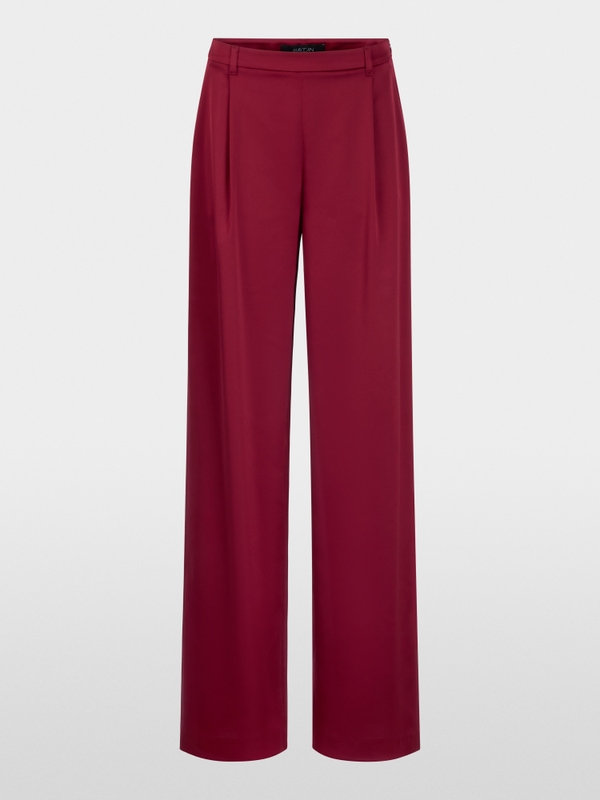 WEDI wide-cut pleated trousers