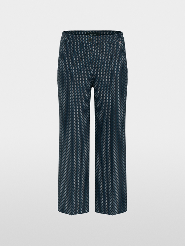 WUKARI wide fit fabric trousers