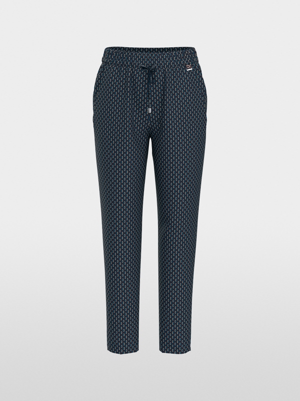 RHODOS relaxed fit pull-on trousers