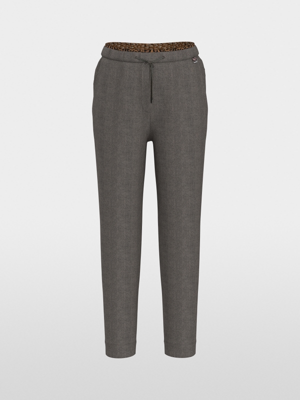 RHODOS relaxed fit pull-on trousers