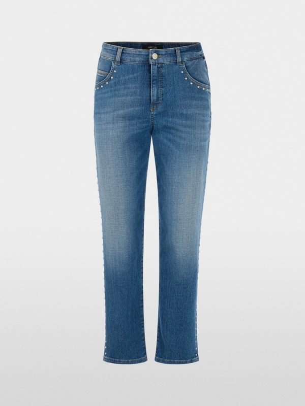 ROHA relaxed fit jeans with studs