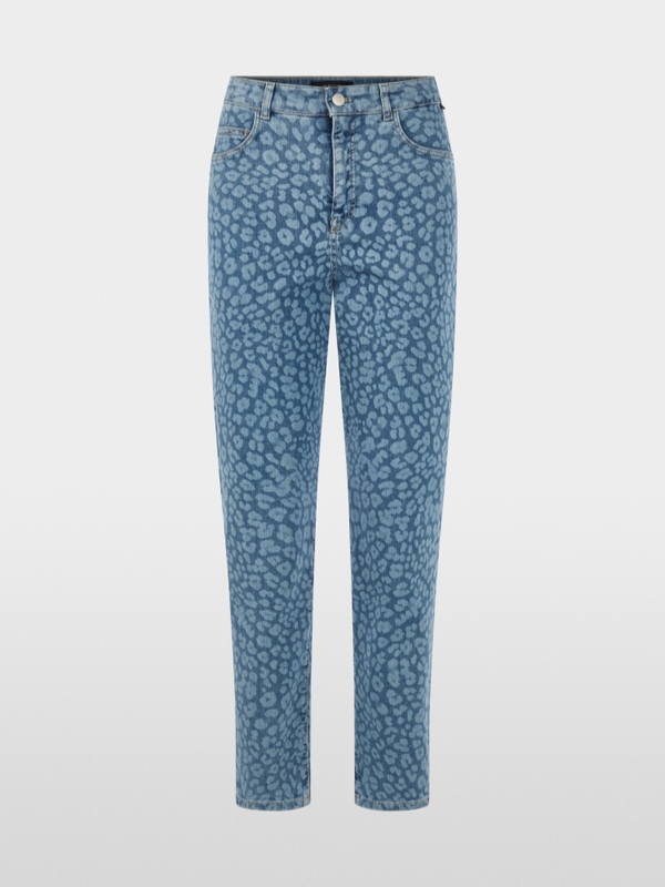 FEURA feminine fit leopard print jeans