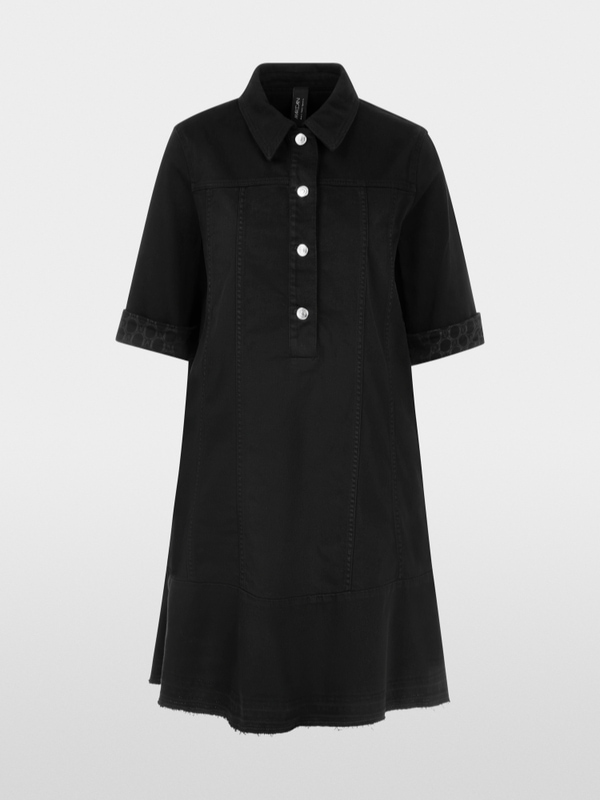 Robe courte en denim