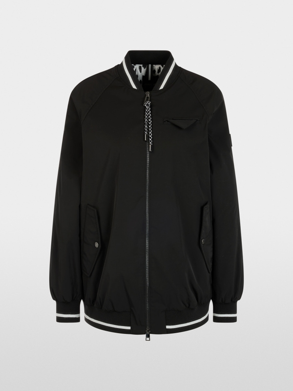 Contemporary look college-style jacket