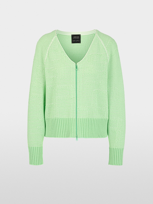 ‘Knitted in Germany’ cardigan