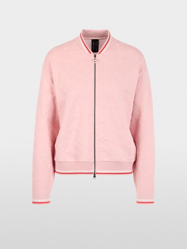 ‘Knitted in Germany’ blouson cardigan