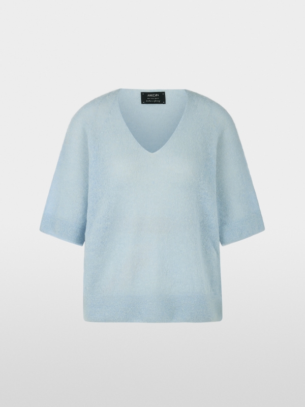 ‘Knitted in Germany’ shortsleeve jumper