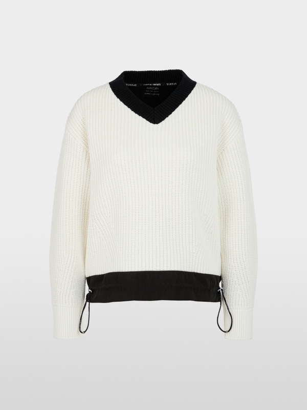 ‘Knitted in Germany’ sporty jumper