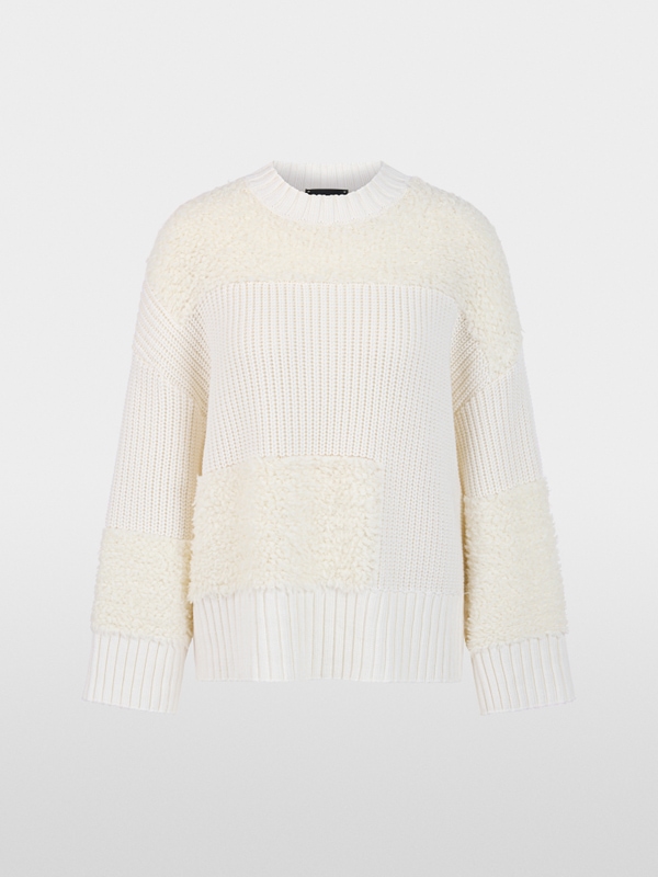 ‘Knitted in Germany’ wool blend jumper