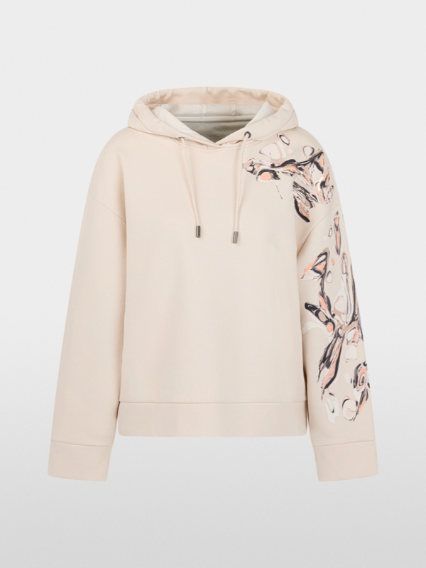 Oversized hooded sweatshirt