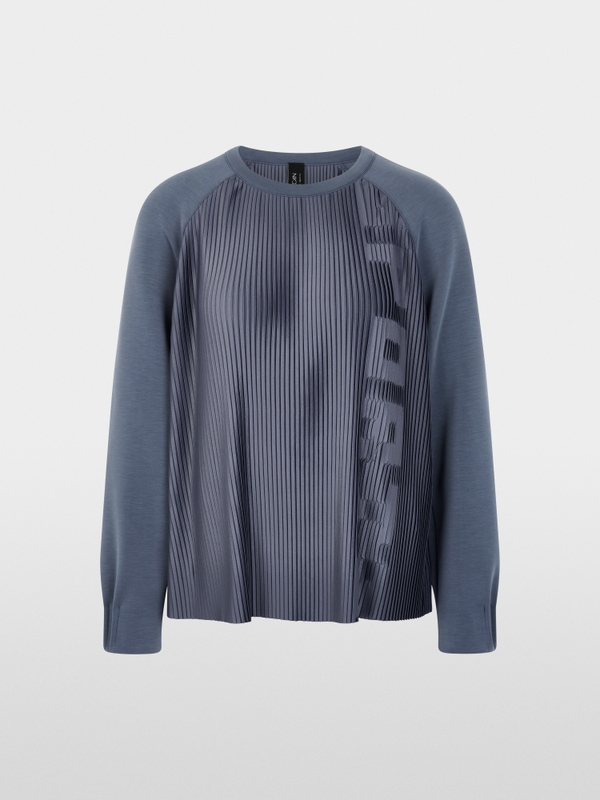 Sweat-shirt avec détails plissés