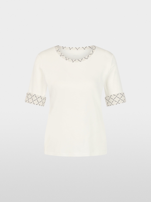 Stretch cotton shirt