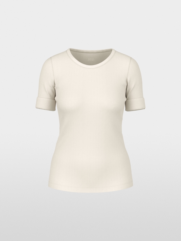 Stretch cotton shirt