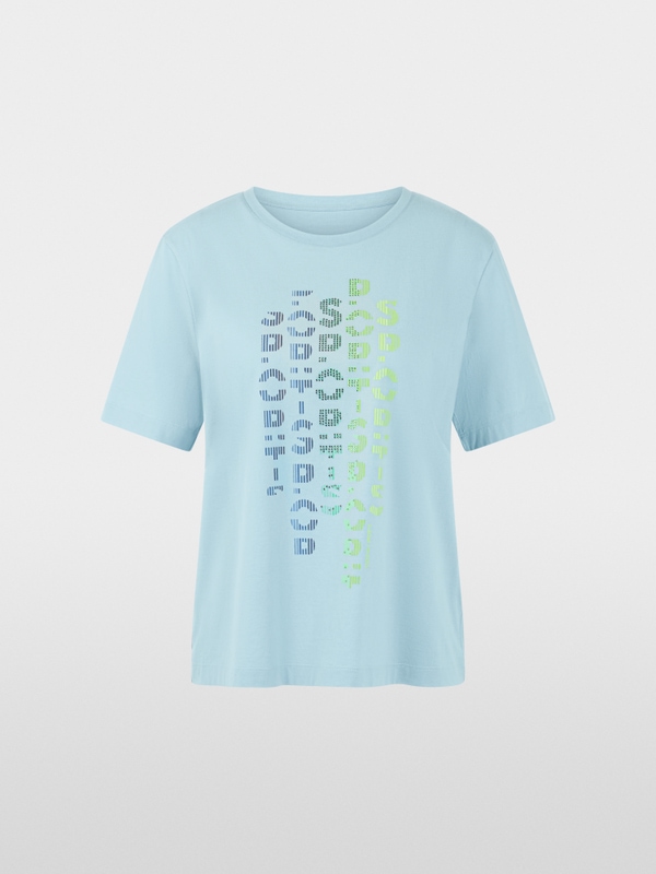 Cotton shirt with print