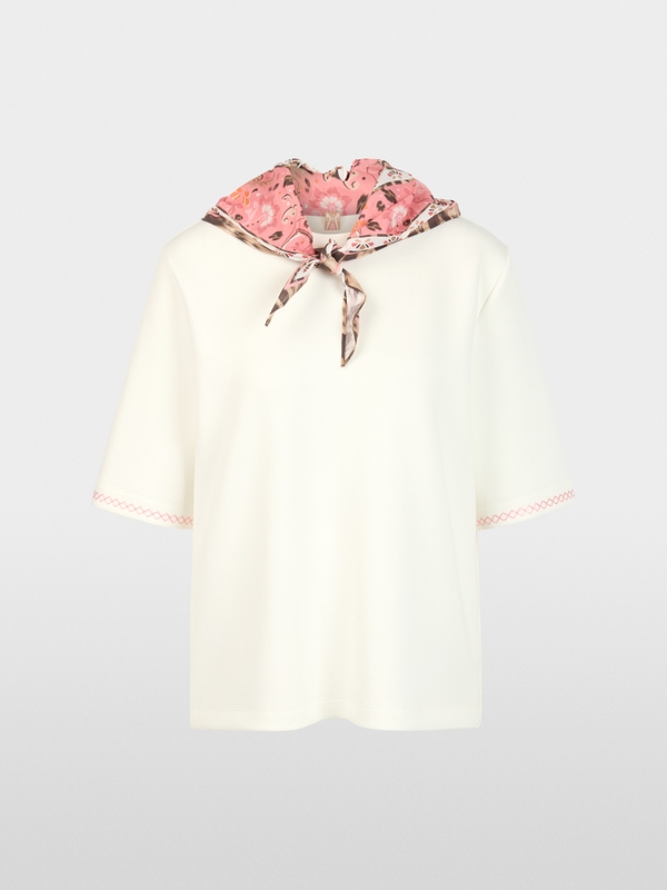 T-shirt with print patch