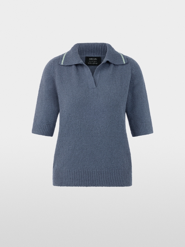 ‘Knitted in Germany’ polo shirt