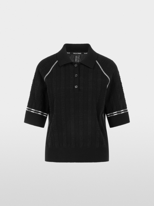 ‘Knitted in Germany’ polo shirt