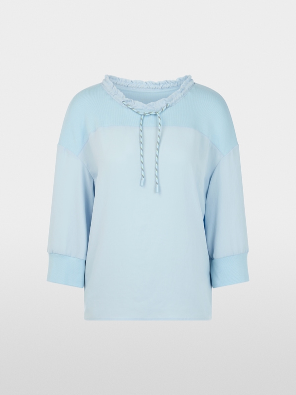 Loose-fit blouse shirt