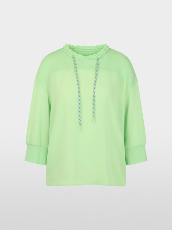Loose-fit blouse shirt
