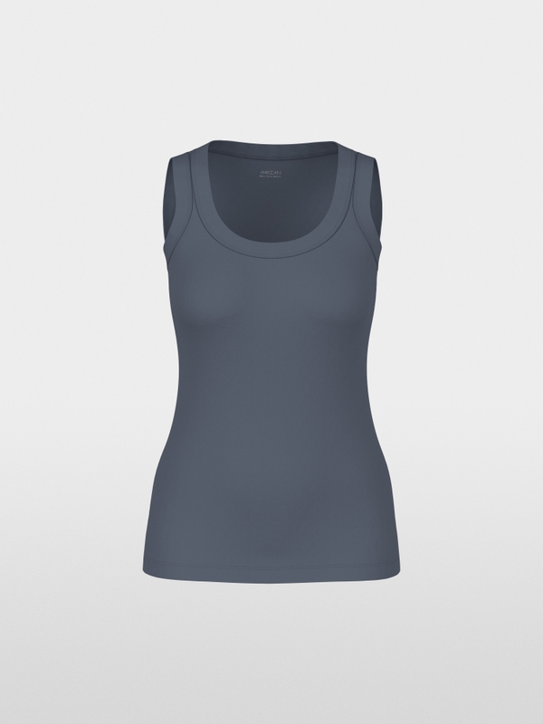 Basic stretch cotton top