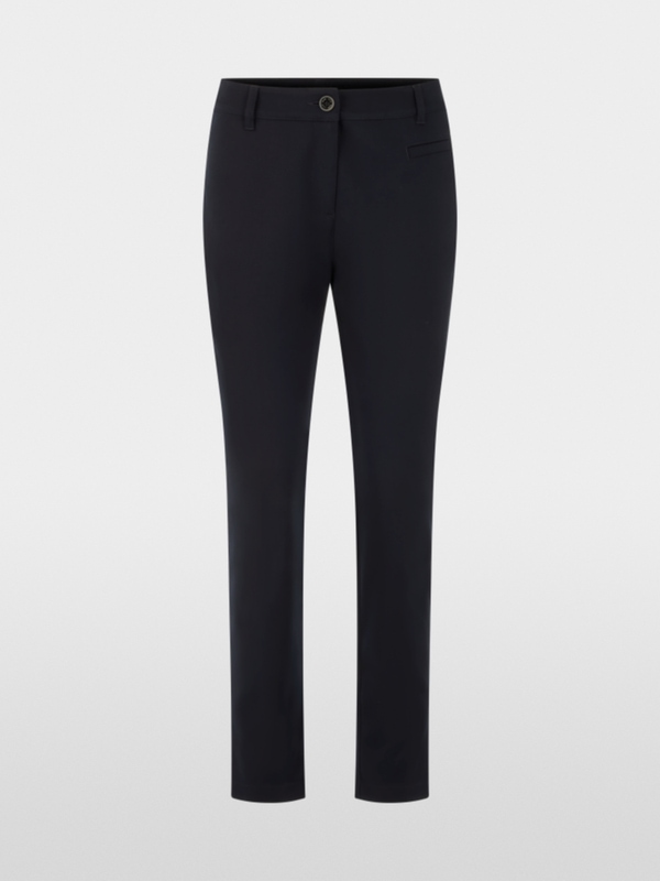 SILEA slim fit fabric trousers