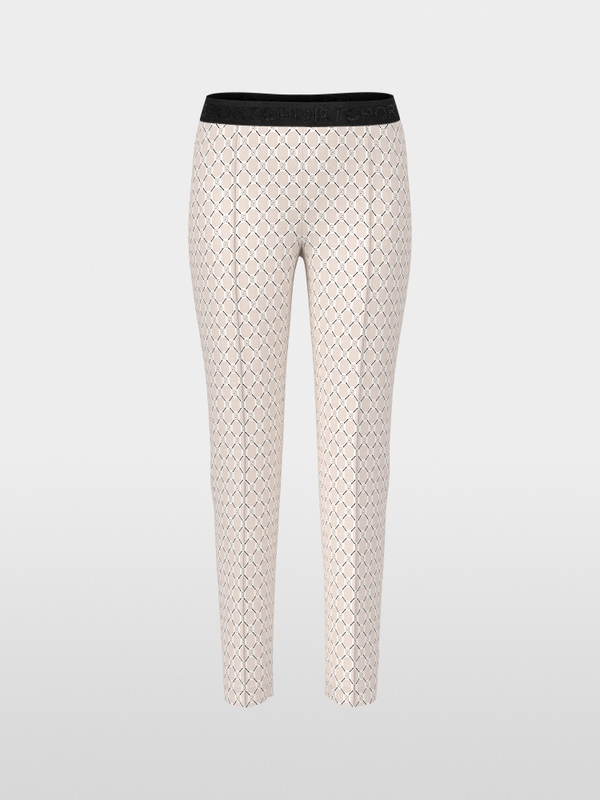 Pantalon imprimé en jersey scuba