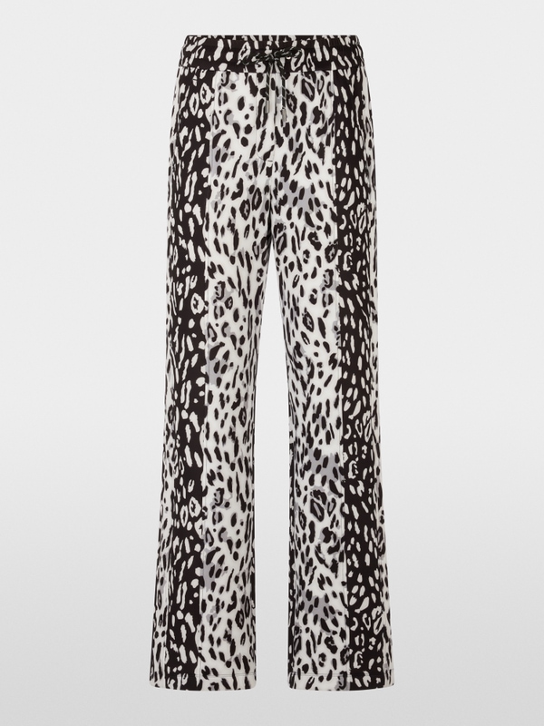 WASHINGTON leo print fabric trousers