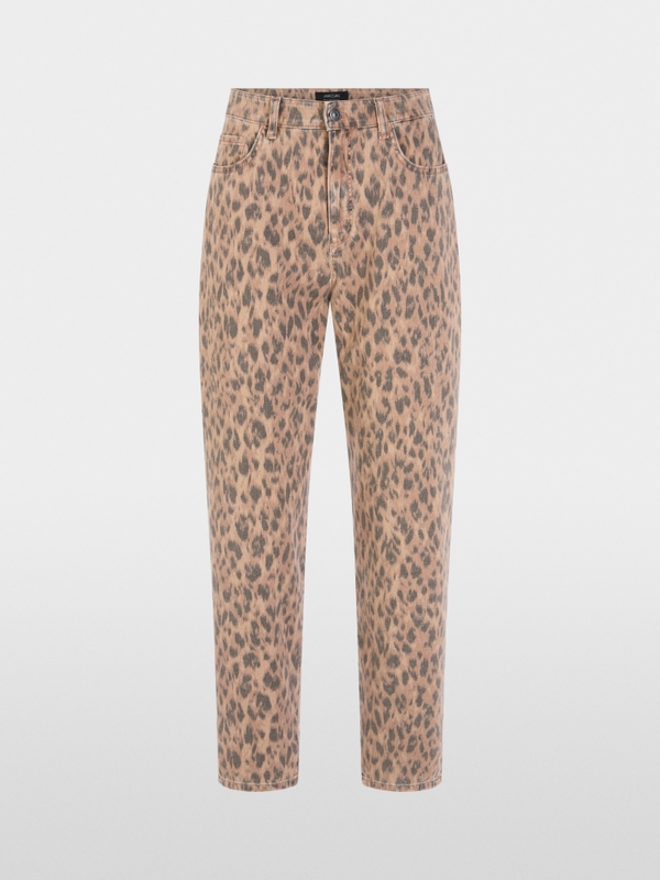 FEURA feminine fit leopard print jeans
