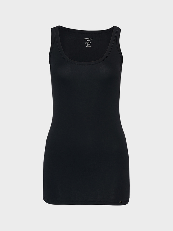 Tank top in cotton mix