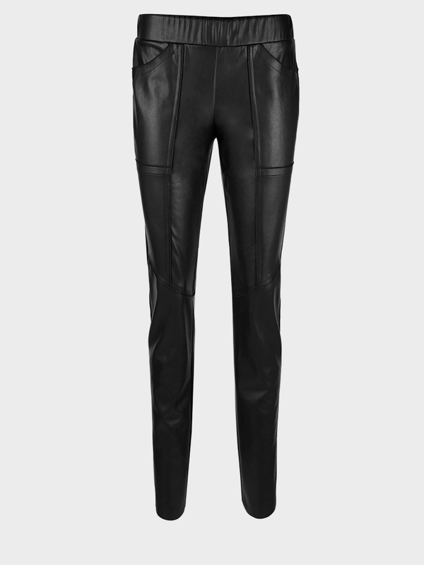 Pants in artificial leather