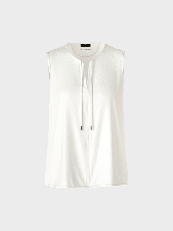 Ärmellose Top in A-Linie | marc-cain.com/de
