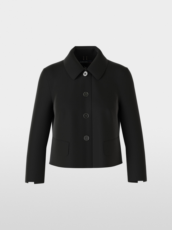 Veste courte manches fendues