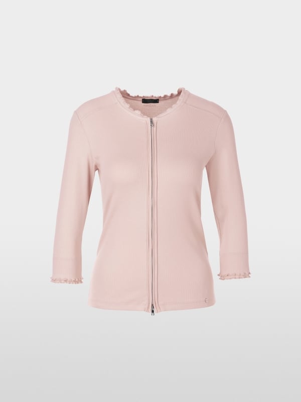 Veste sport avec  détails volantés