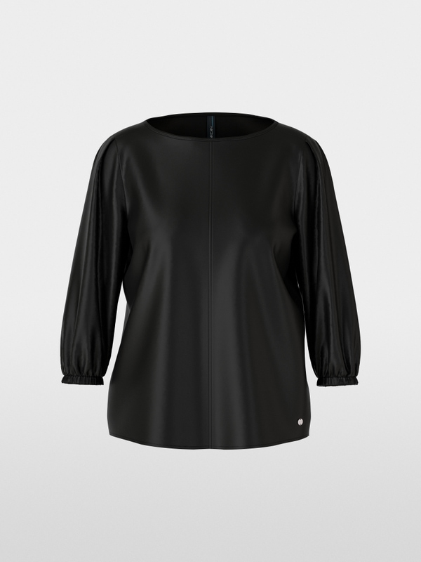 Losse zijden blouse