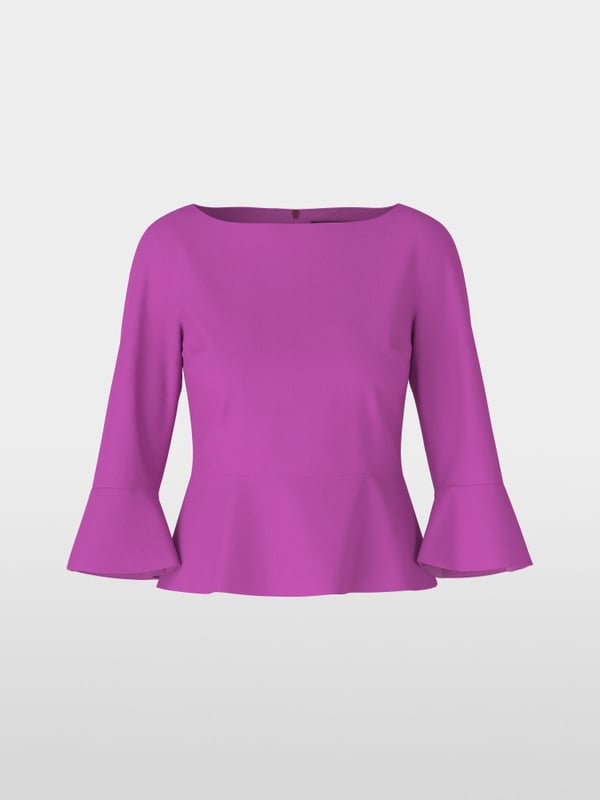 Blouse à basque
