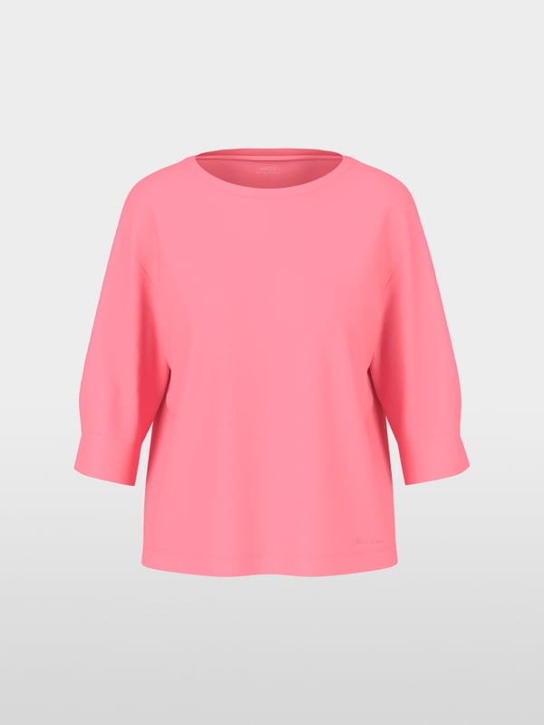 T-shirt with mid-length sleeves
