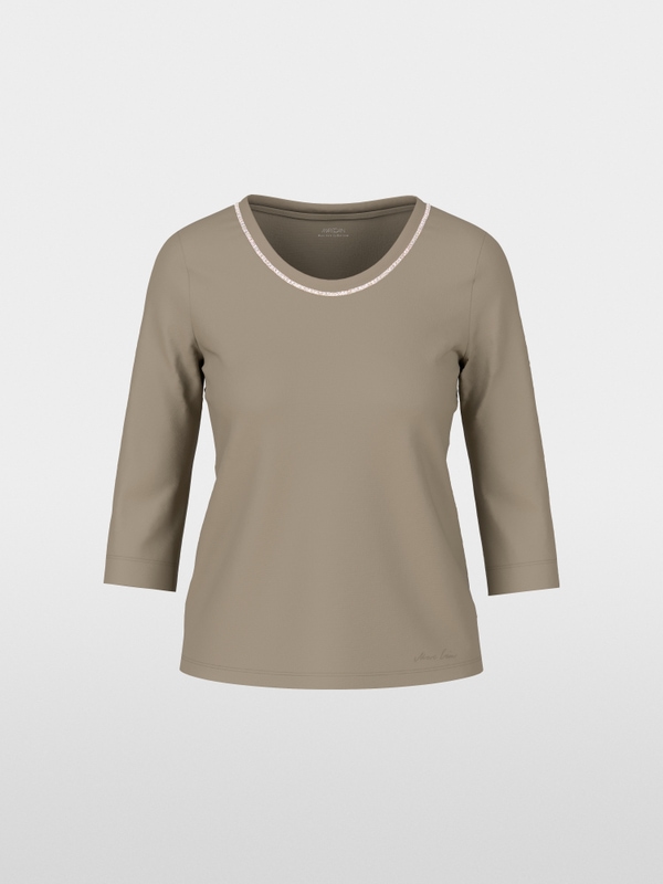 T-shirt avec perles
