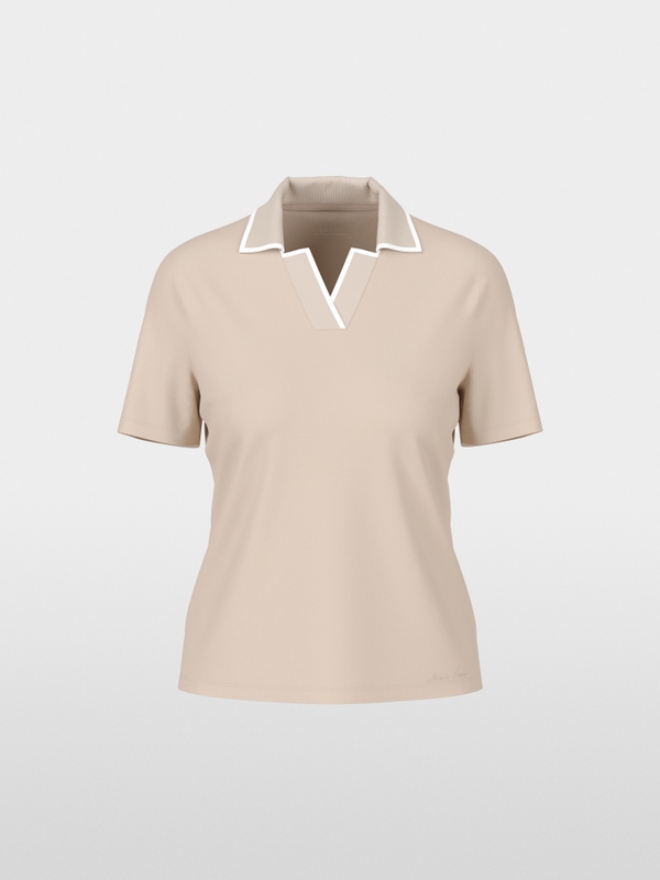 Poloshirt in katoenjersey