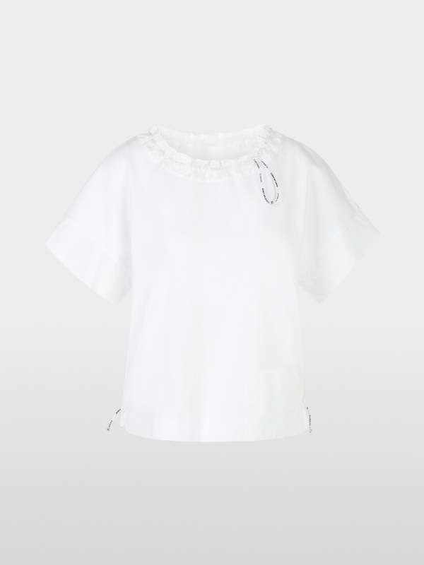 Casual T-shirt with drawstring