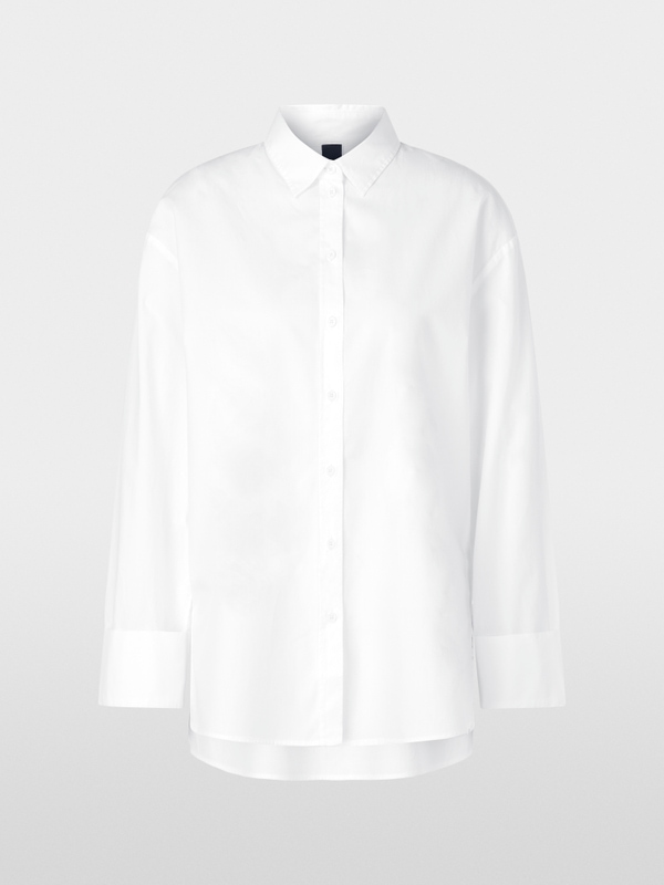 Loose solid blouse – "Rethink Together"