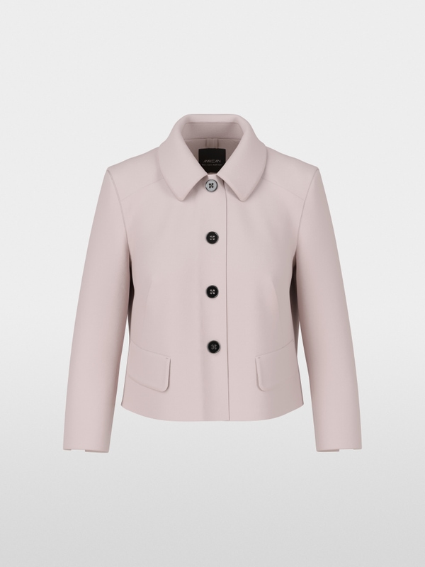 Kurzjacke mit Ärmelschlitzen