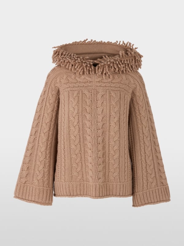 Zopfstrickpullover Knitted in Germany