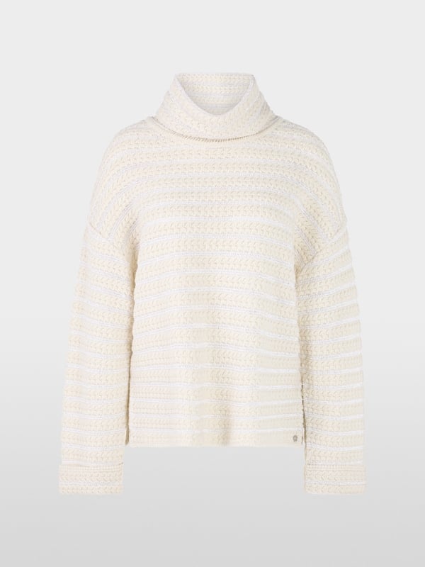 Knitted in Germany turtleneck jumper