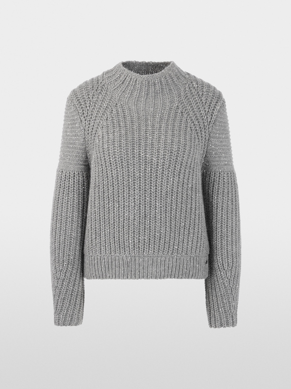 Schimmernder Pullover Knitted in Germany